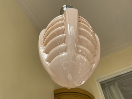 Image 1 of Modernistisch Lamp Hanglamp Art Deco 1930 Puntvormige Bol