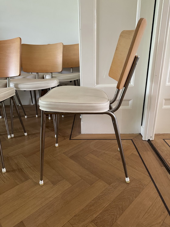 Image 1 of 8x Philippe Starck Lundi Ravioli stoelen