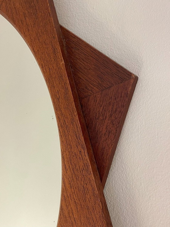 Image 1 of Wandspiegel " Mira" van Ico Parisi voor Stildomus, Italië, 1950S