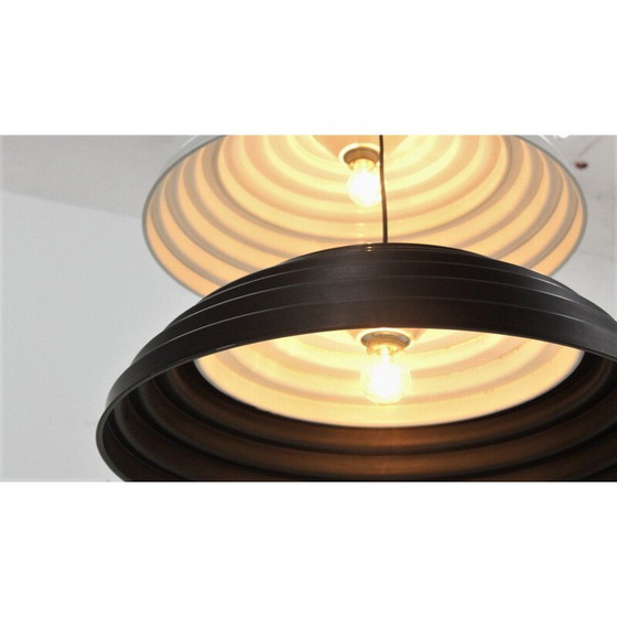 Image 1 of Paar Vintage hanglampen Martinelli 1970