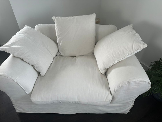 Image 1 of Loveseat crème