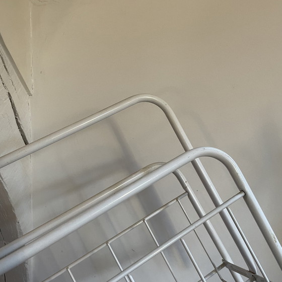 Image 1 of Vintage Platenrek / Lectuurbak