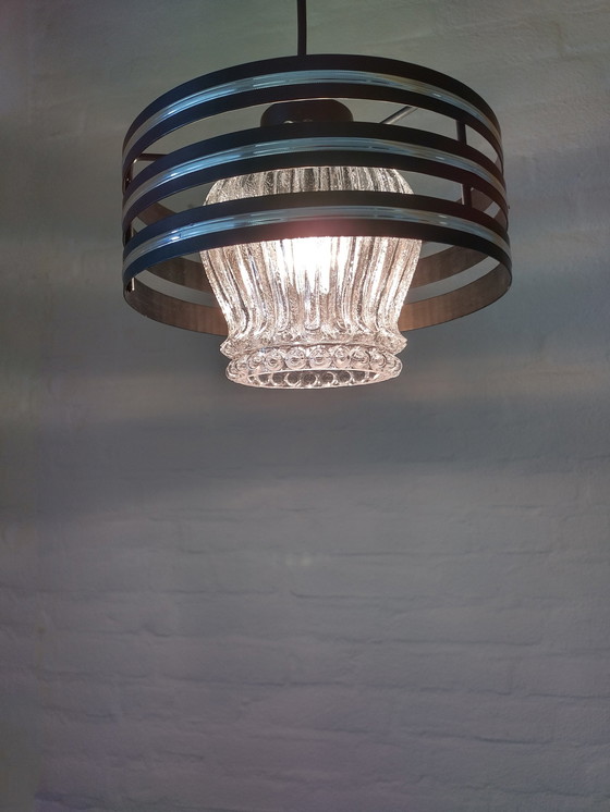 Image 1 of Hanglamp Hillebrand Verlichting - Vintage