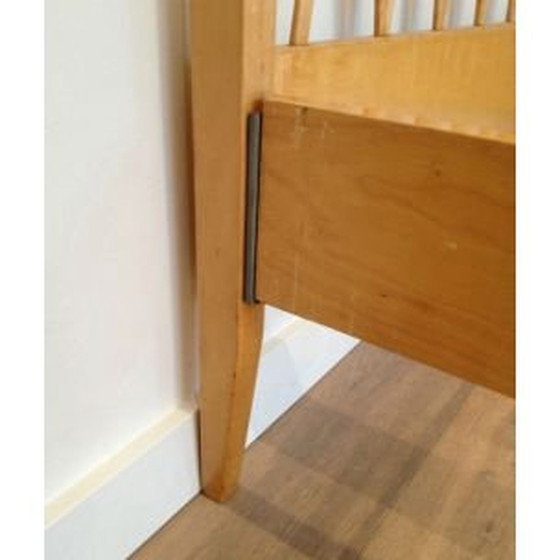 Image 1 of Vintage bed in licht hout Frankrijk jaren 1940