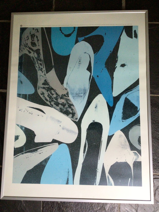 Image 1 of Andy Warhol Diamond Dust-Shoes Offset Lithografie