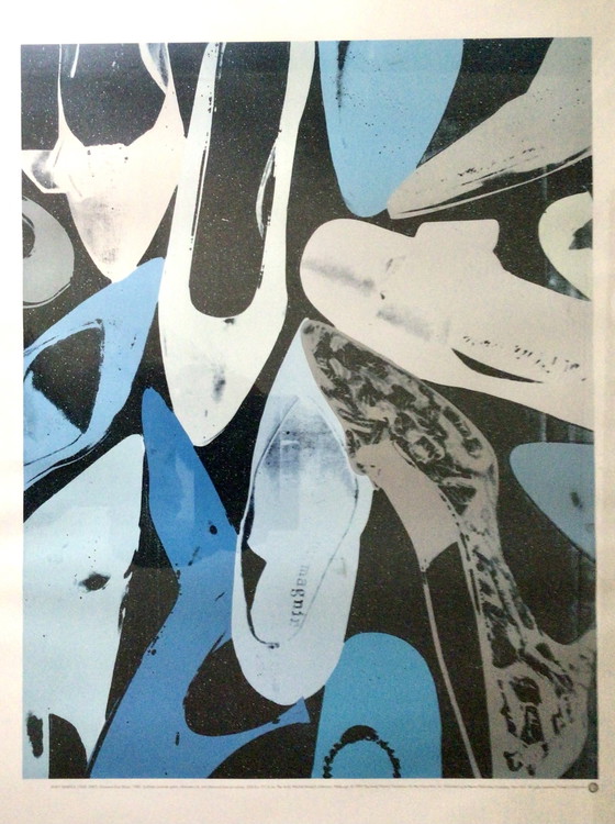 Image 1 of Andy Warhol Diamond Dust-Shoes Offset Lithografie