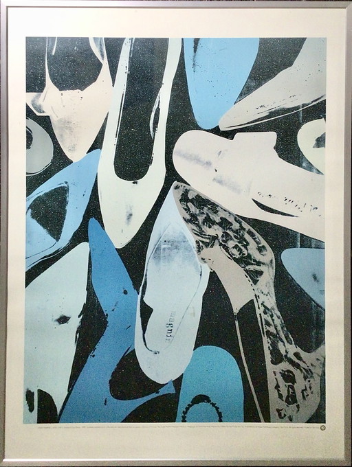 Andy Warhol Diamond Dust-Shoes Offset Lithografie