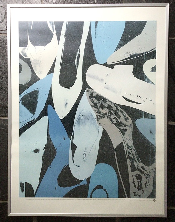 Image 1 of Andy Warhol Diamond Dust-Shoes Offset Lithografie