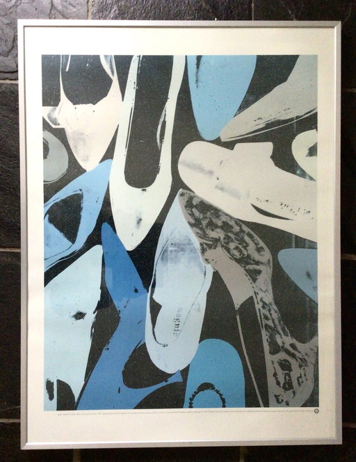 Andy Warhol Diamond Dust-Shoes Offset Lithografie