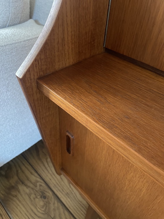 Image 1 of Vintage Pastoe Hogeplank Mid Century Modern Teak In Unieke Staat