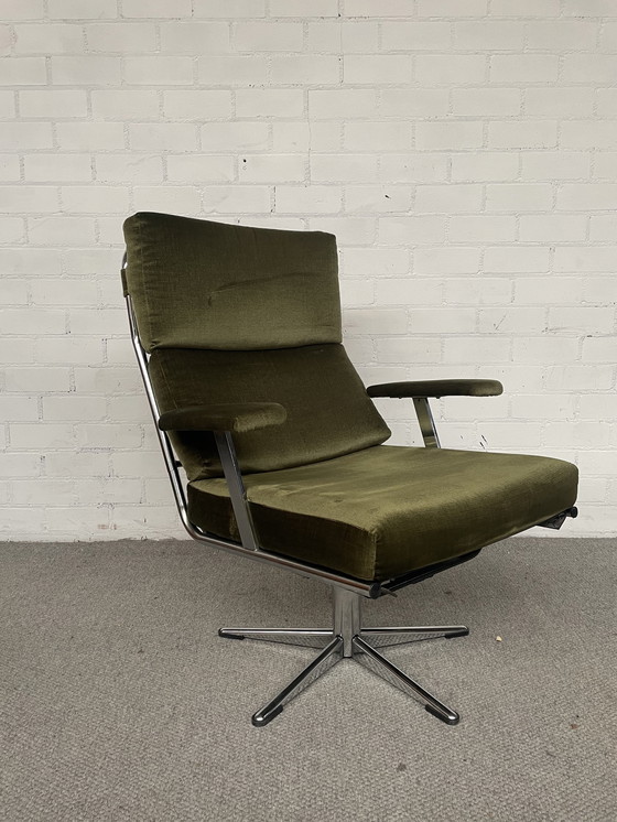 Image 1 of Vintage Belgische draaifauteuil