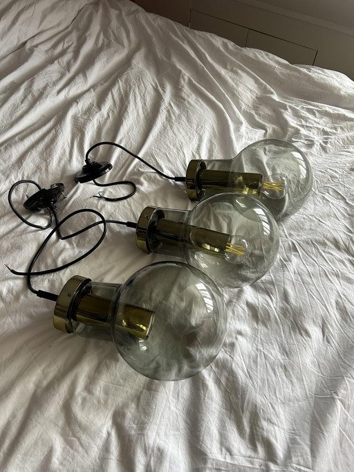 3X Raak Amsterdam Globe B-1259 Hanglamp Bulb