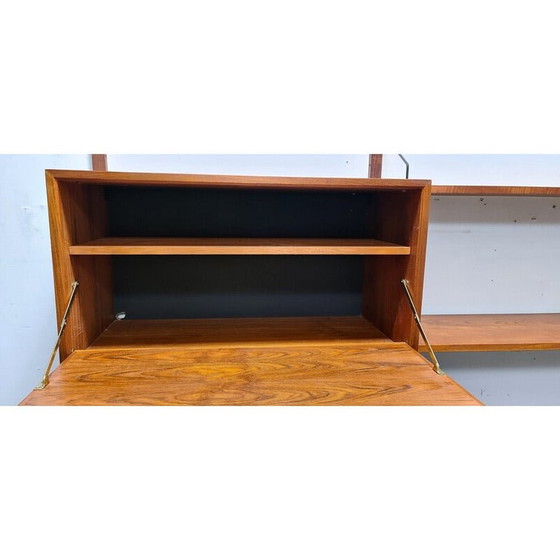 Image 1 of Vintage teak muur uinit