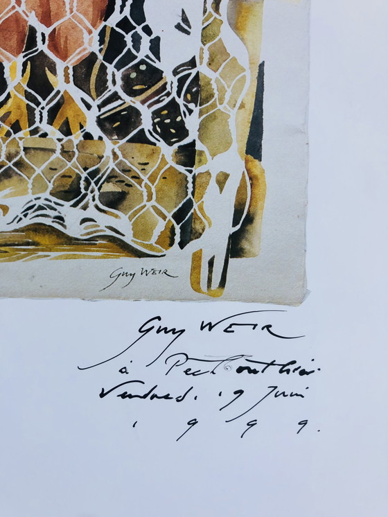 Image 1 of Guy Weir - Offset lithografie