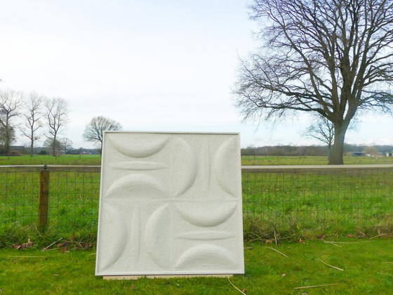 Image 1 of Abstracte wandsculptuur