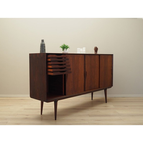 Image 1 of Vintage palissanderhouten highboard van Omann Jun, 1970