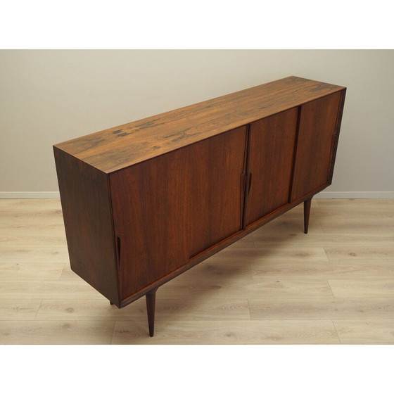 Image 1 of Vintage palissanderhouten highboard van Omann Jun, 1970