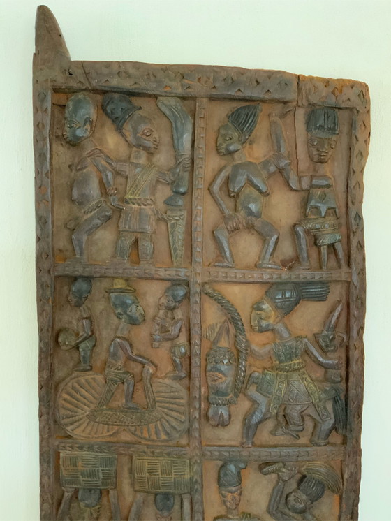 Image 1 of Paleisdeur, Yoruba volk Zuid-West Nigeria