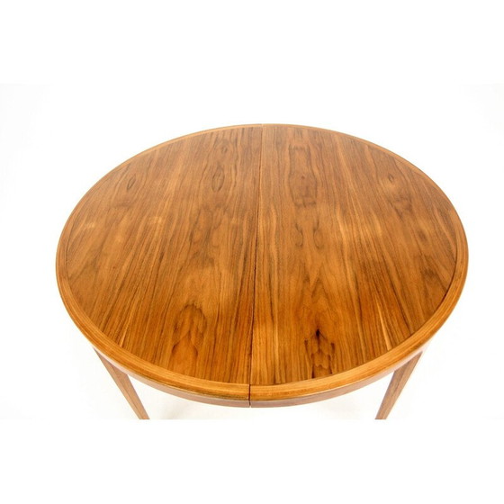 Image 1 of Vintage "Diamant" walnoten eettafel door Bertil Fridhagen voor Bodafors, Zweden 1960