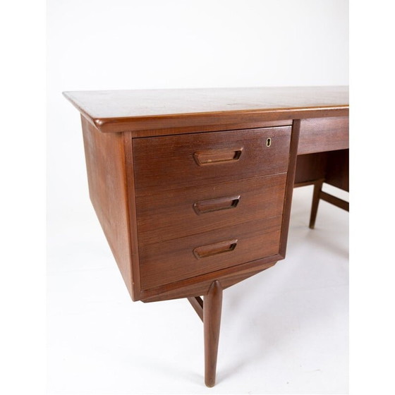 Image 1 of Vintage teak bureau, Deens 1960