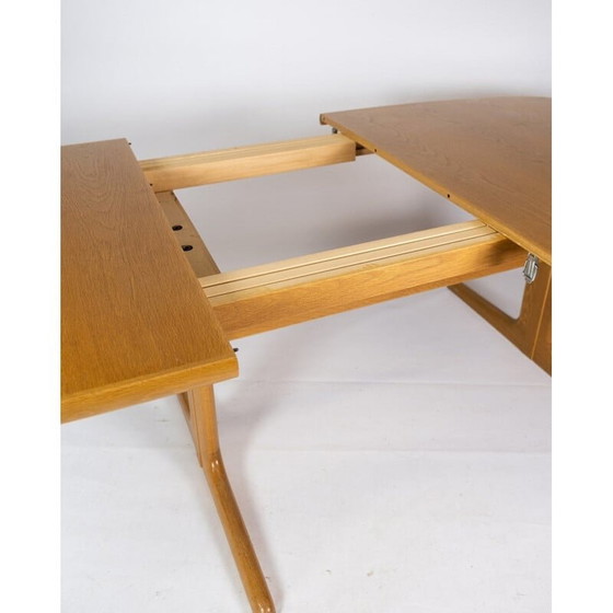 Image 1 of Vintage eiken eettafel van Skovby Meubelfabriek, Deens 1960
