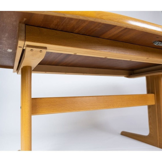 Image 1 of Vintage eiken eettafel van Skovby Meubelfabriek, Deens 1960