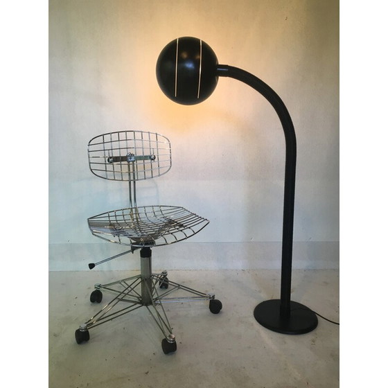 Image 1 of Vintage Pop leeslamp met opengewerkte reflector, 1970