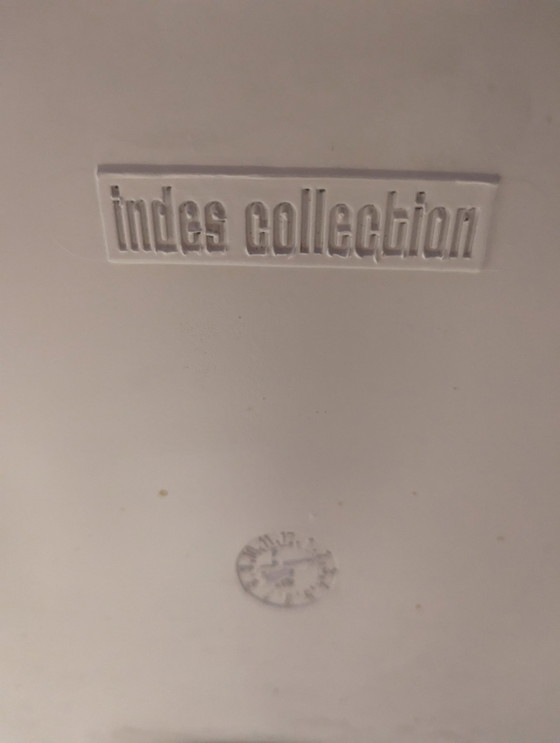 Image 1 of Vintage Leunstoel - Ruimtetijdperk - Lübke - Indes Collectie - 1972