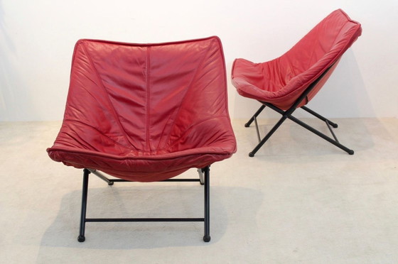 Image 1 of 2 Easy Chairs by Teun Van Zanten for Molinari