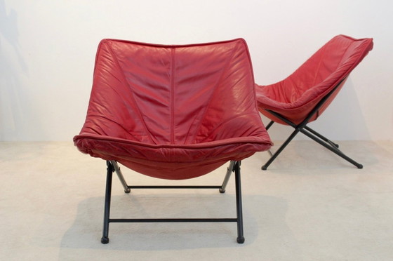 Image 1 of 2 Easy Chairs by Teun Van Zanten for Molinari