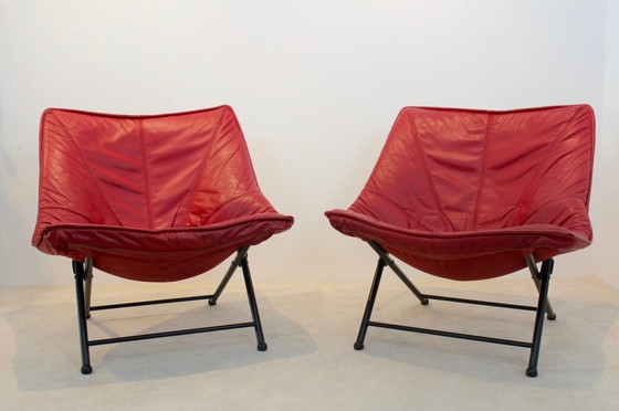 Image 1 of 2 Easy Chairs by Teun Van Zanten for Molinari