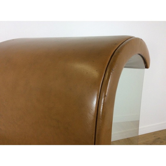 Image 1 of Vintage glazen draaistoel, 1970