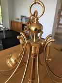 Vintage Gaetano Sciolari Kroonluchter