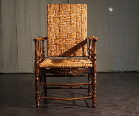 Image 1 of Fauteuil in Jacobean stijl, jaren 1900