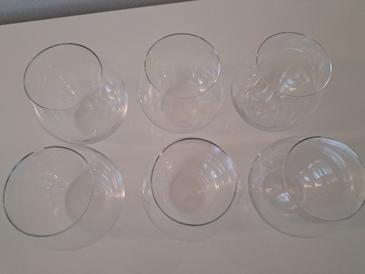 6x Villeroy & Boch waterglazen lage bol