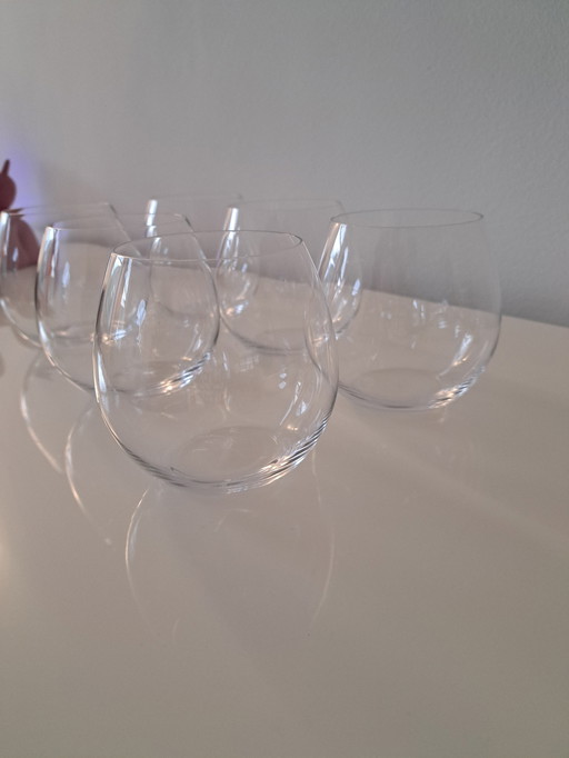 6x Villeroy & Boch waterglazen lage bol