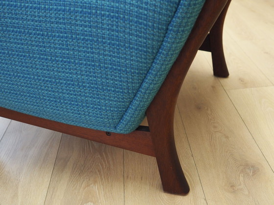 Image 1 of Blauwe fauteuil, Deens ontwerp, 1960S, Productie: Denemarken