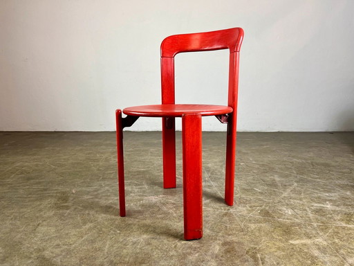 Set van 6 Vintage stoelen Bruno Rey Kusch & Co jaren 70 Design nieuw voorbereid