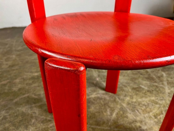 Image 1 of Set van 6 Vintage stoelen Bruno Rey Kusch & Co jaren 70 Design nieuw voorbereid