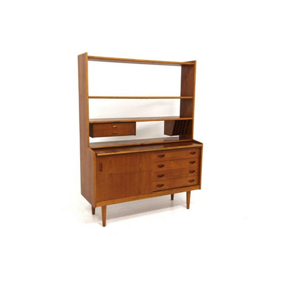 Image 1 of Vintage teakhouten bureau, Zweden 1960