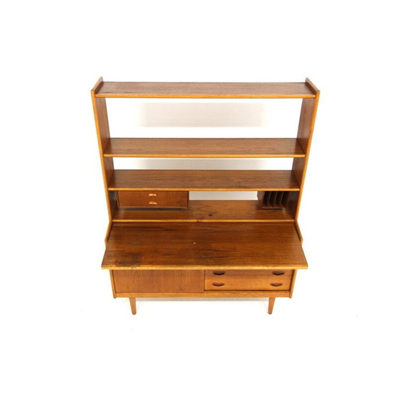 Image 1 of Vintage teakhouten bureau, Zweden 1960