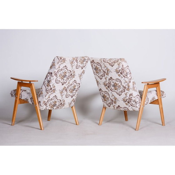 Image 1 of Paar vintage fauteuils van Jan Šmídek, Tsjechisch 1950