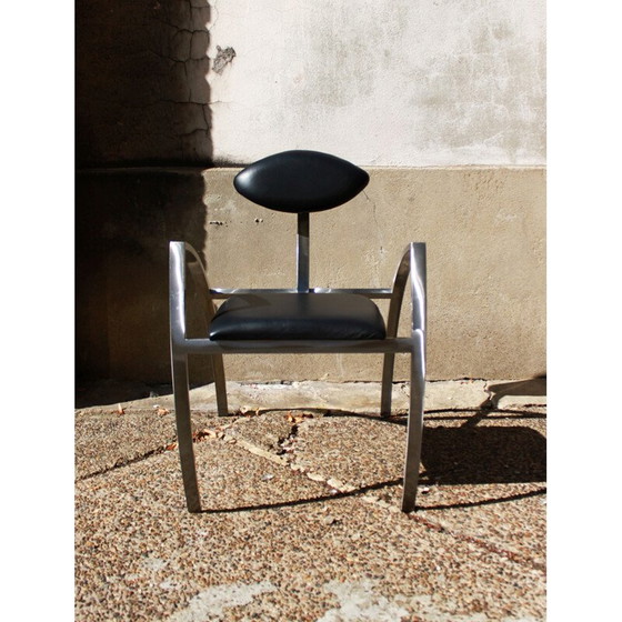 Image 1 of Set van 6 vintage eetkamerstoelen door Kai Papritz, 1990