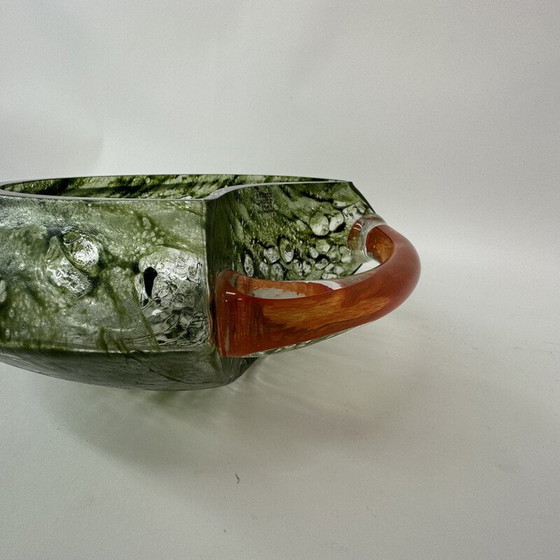 Image 1 of Vintage boda schaal van Kjell Engman voor Kosta, Zweden 1970