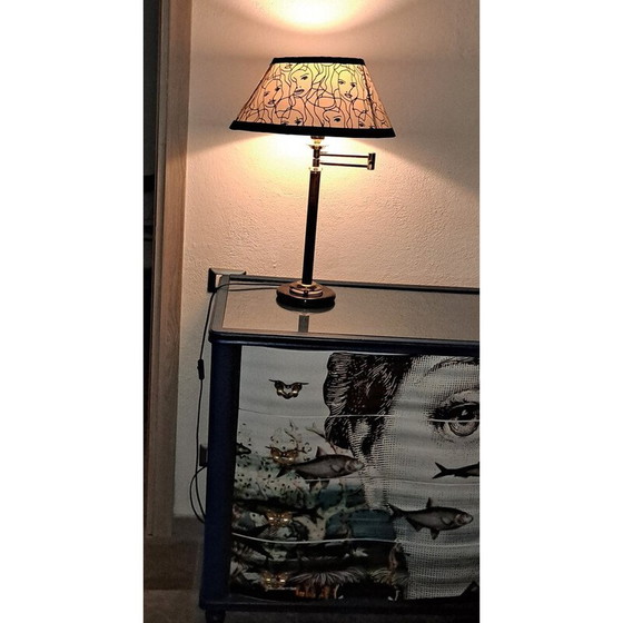 Image 1 of Mid century Italiaanse dubbele zwaailamp van Linea Luce Firenze, 1960-1970