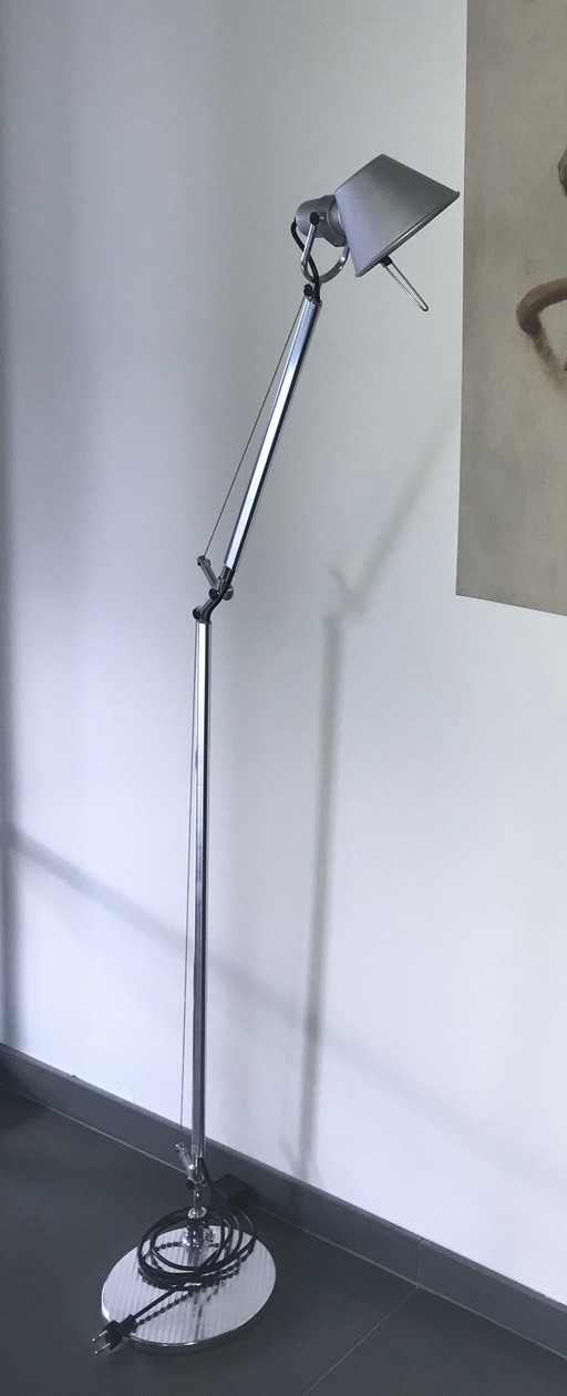 2x Artemide Tolomeo Lettura Vloerlamp