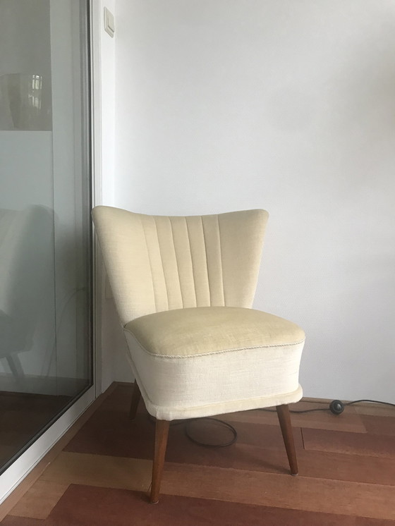 Image 1 of Fluweelbekleed Clubfauteuiltje