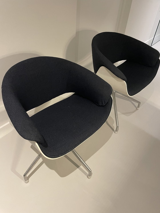 Image 1 of 4x B&B Italia Maxalto Stoelen