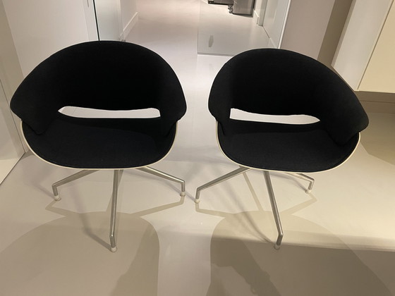 Image 1 of 4x B&B Italia Maxalto Stoelen