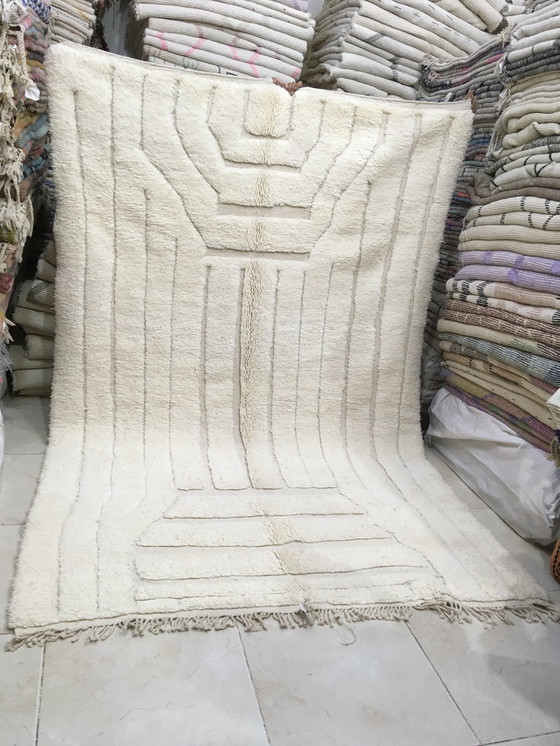 Image 1 of Beni Ouarain Marokkaans Berber Vloerkleed 3m10 x 2m04